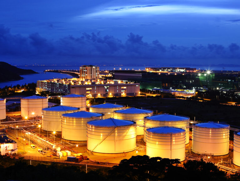 oil refinery