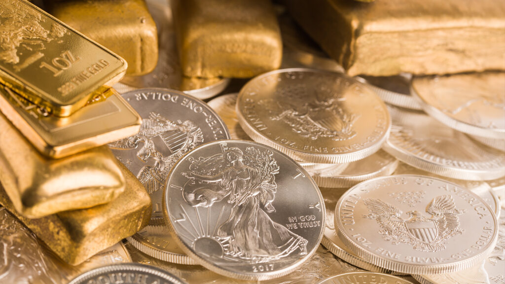 gold and silver